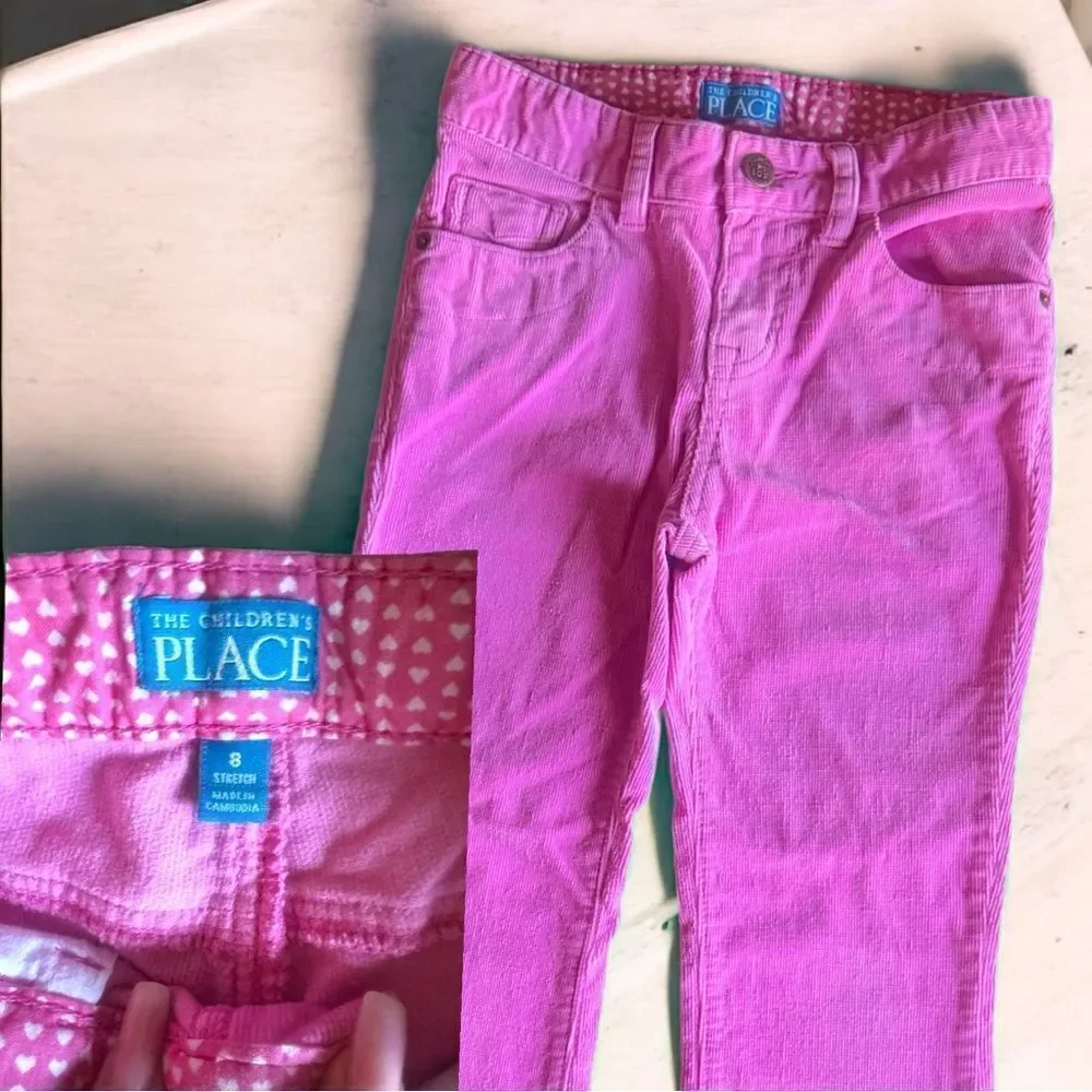 The Children’s Place Jeans l Pink Corduroy Pants l 8 l EUC